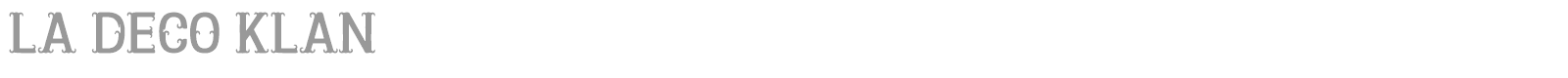 La Deco Klan font preview